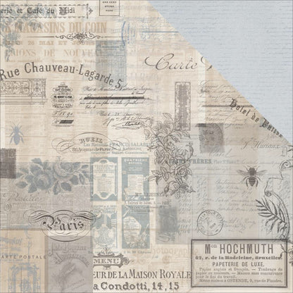 Kaisercraft Romantique R.S.V.P 12&quot;X12&quot; Scrapbook Sheet