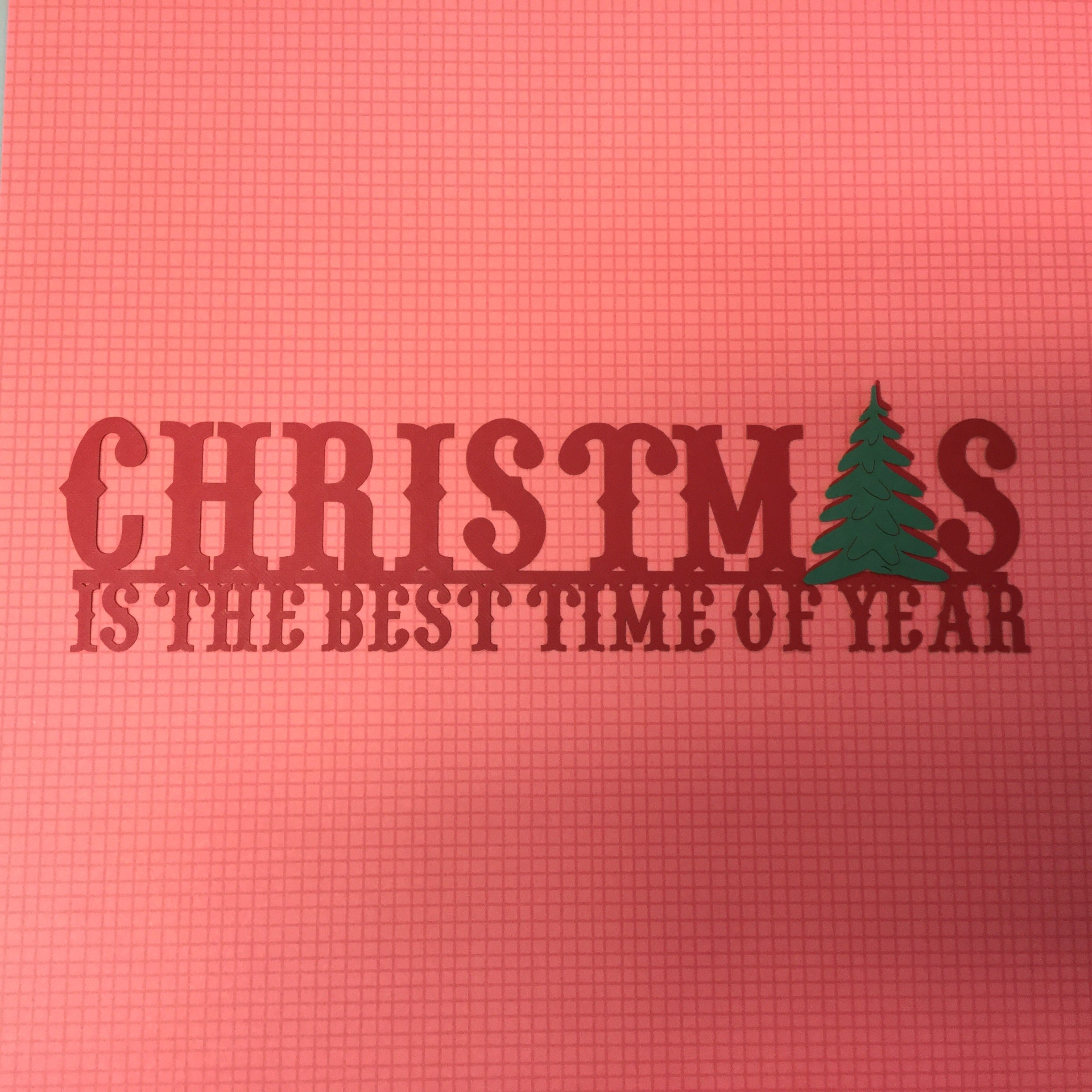 CHRISTMAS Laser Cuts 3&quot;X12&quot; Scrapbooksrus