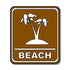 BEACH SIGN Laser DieCut Outdoor Embellishment