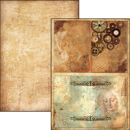 Ciao Bella CODEX A4 Paper Pad 9 sheets Scrapbooksrus