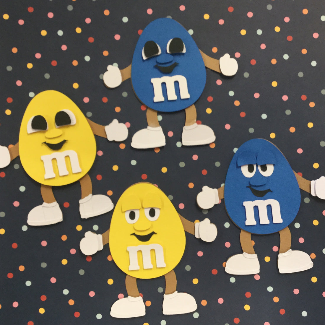 Las Vegas M&M’s RED PEANUT Custom DieCut Discontinued Scrapbookrus