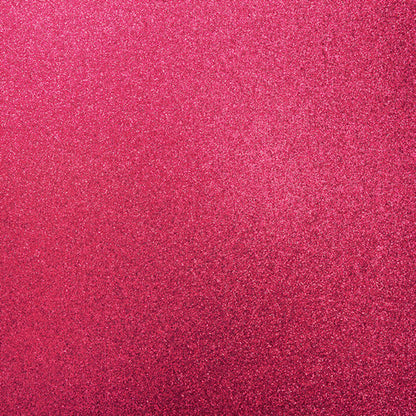 Kaisercraft FLAMINGO GLITTER Cardstock 12&quot;X12&quot; Sheet