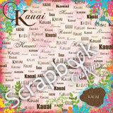 Page Kit Scrapbook HAWAII PARADISE KAUAI