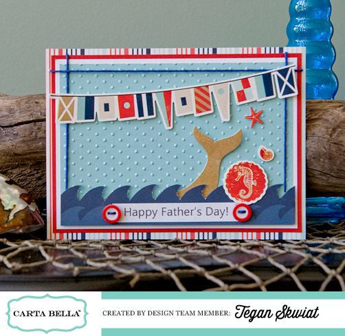 Carta Bella Ahoy There Cruise Ocean Scrapbook Kit Scrapbooksrus