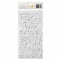 American Crafts THICKERS Fitzgerald Glitter Letter Stickers – Scrapbooksrus