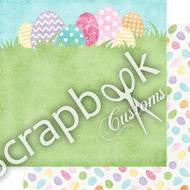 BUNCHES OF EGGS Scrapbook Customs 12X12 Paper Collection