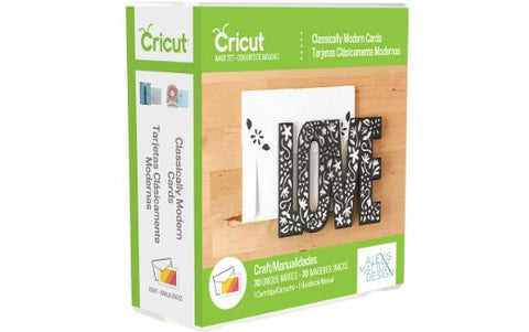 Provo Cricut Cartridge CLASSICALY MODERN CARDS 3pc - Scrapbook Kyandyland
