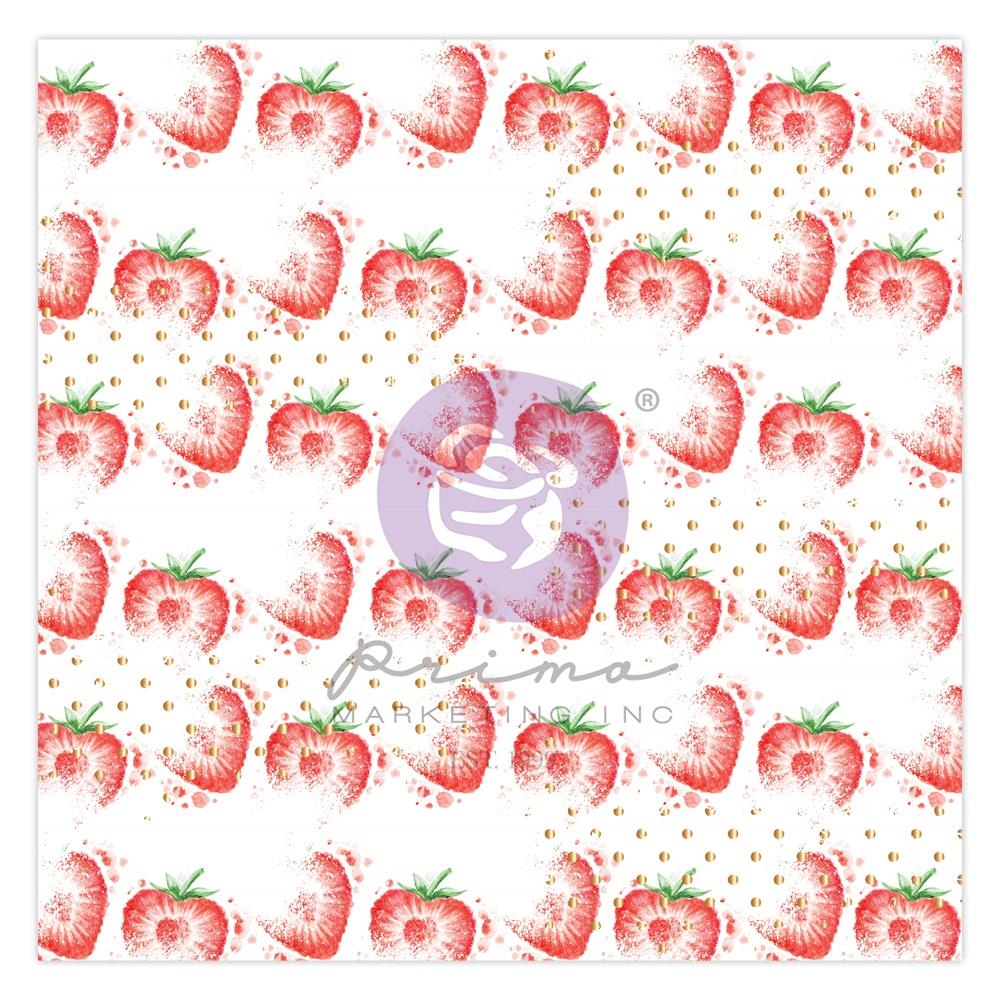 Prima Strawberry Milkshake ACETATE SHEET 1pc