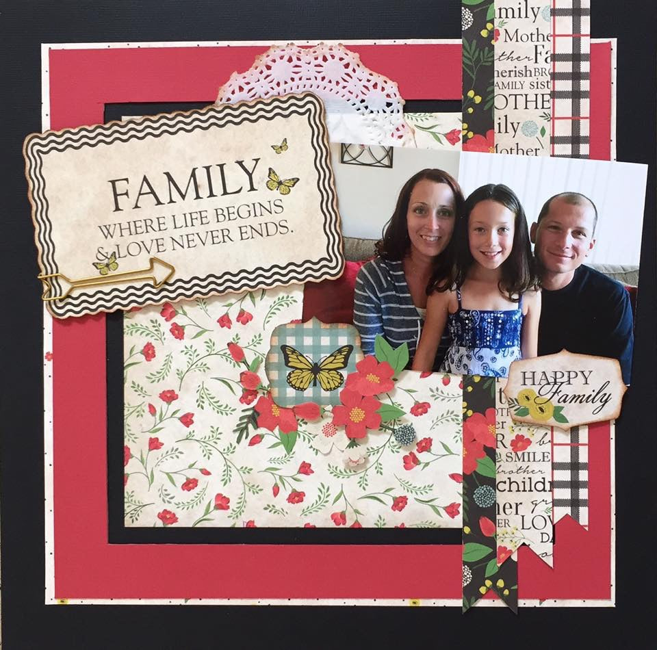 Carta Bella 12&quot;x12&quot; OUR FAMILY 13pc COLLECTION KIT Scrapbooksrus