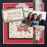 Carta Bella 12"x12" OUR FAMILY 13pc COLLECTION KIT Scrapbooksrus