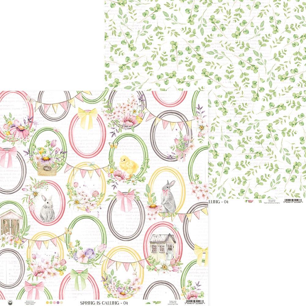 P13 SPRING IS CALLING 12&quot;X12&quot; Designer Paper Pack Pad Scrapbooksrus