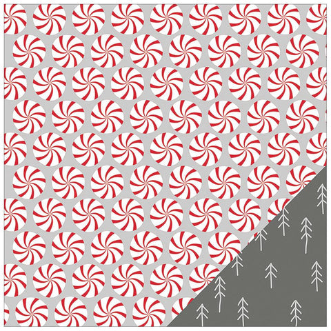 Studio Calico PEPPERMINT TWISTS Magical Collection 12"X12" Sheet - Scrapbook Kyandyland
