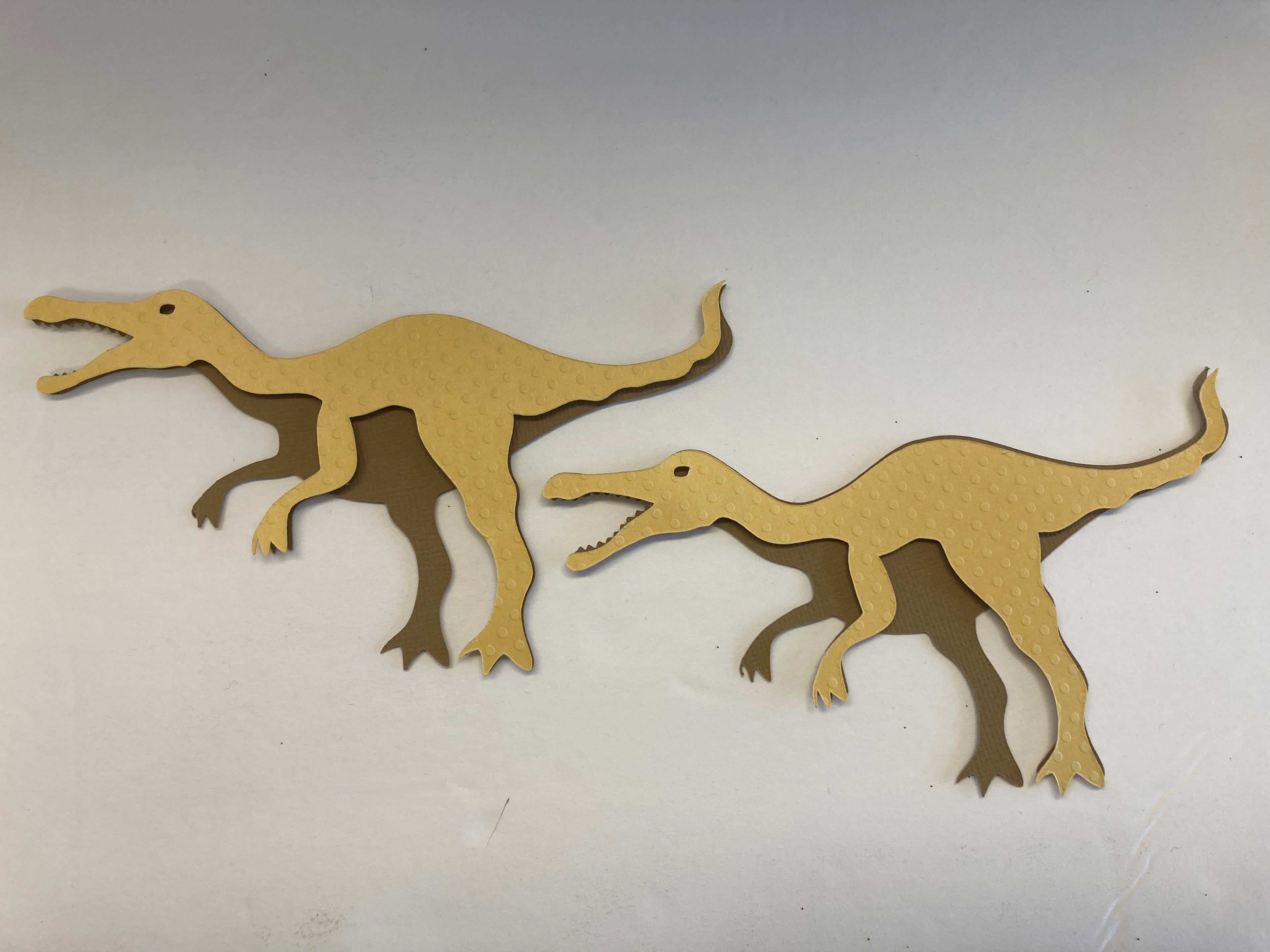 Dinosaur Dino 3D Die Cut Embellishments