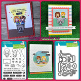 Lawn Fawn Screen Time Stamp Samples @scrapbooksrus
