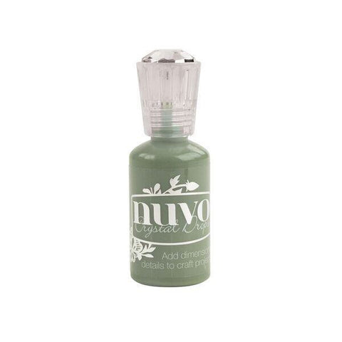 Nuvo crystal drops OLIVE BRANCH Glue 1oz Scrapbooksrus