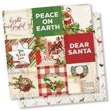 Simple Stories Simple Vintage Christmas 12&quot;x12&quot; COLLECTION KIT Scrapbooksrus