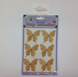 Forever in Time GLITZY BUTTERFLIES Stickers - Scrapbook Kyandyland