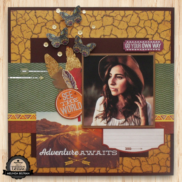 Southwest Scrapbook Paper Pack Sample @scrapbooksrus