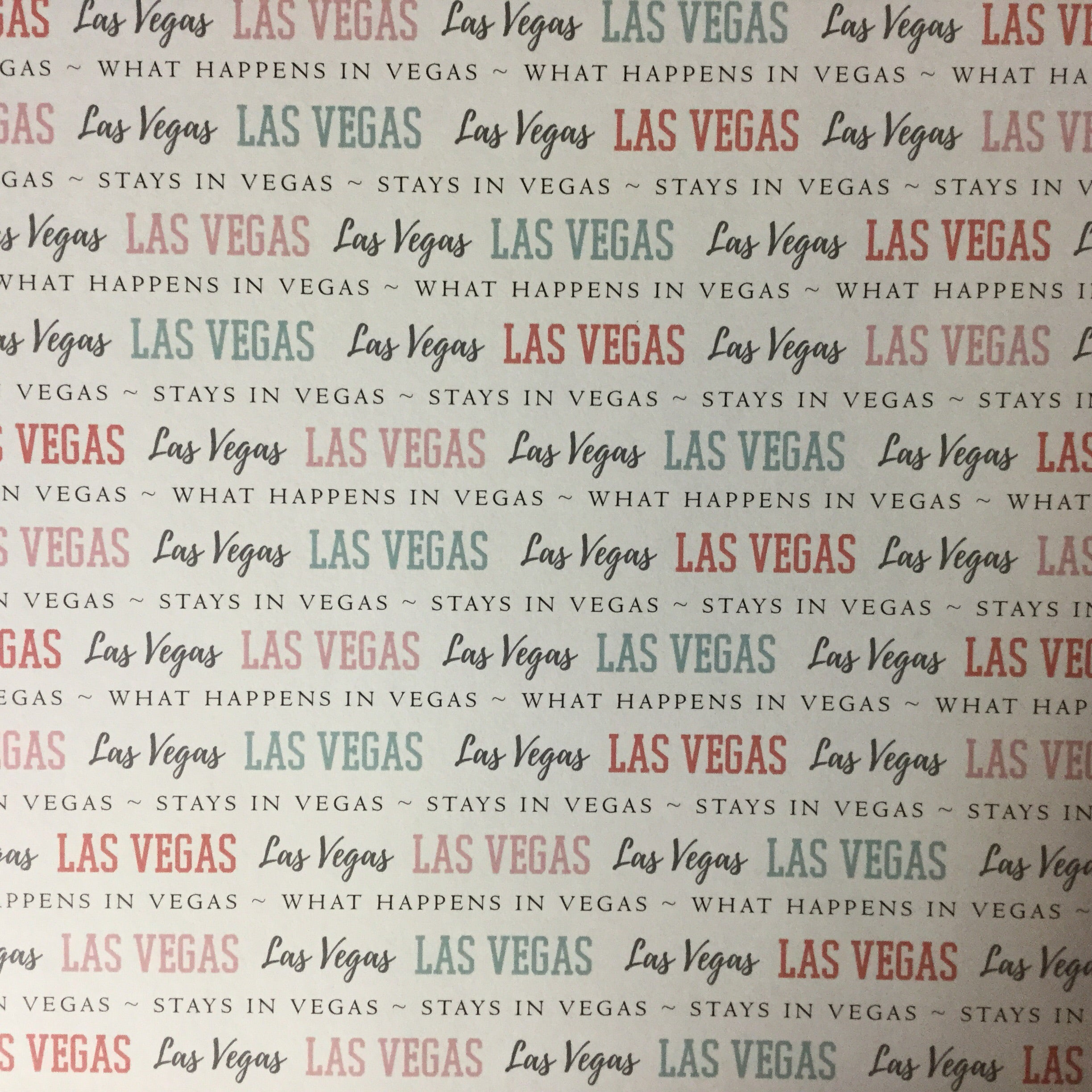 LAS VEGAS Double Sided Pride  1 12x12 Scrapbook Paper Scrapbooksrus