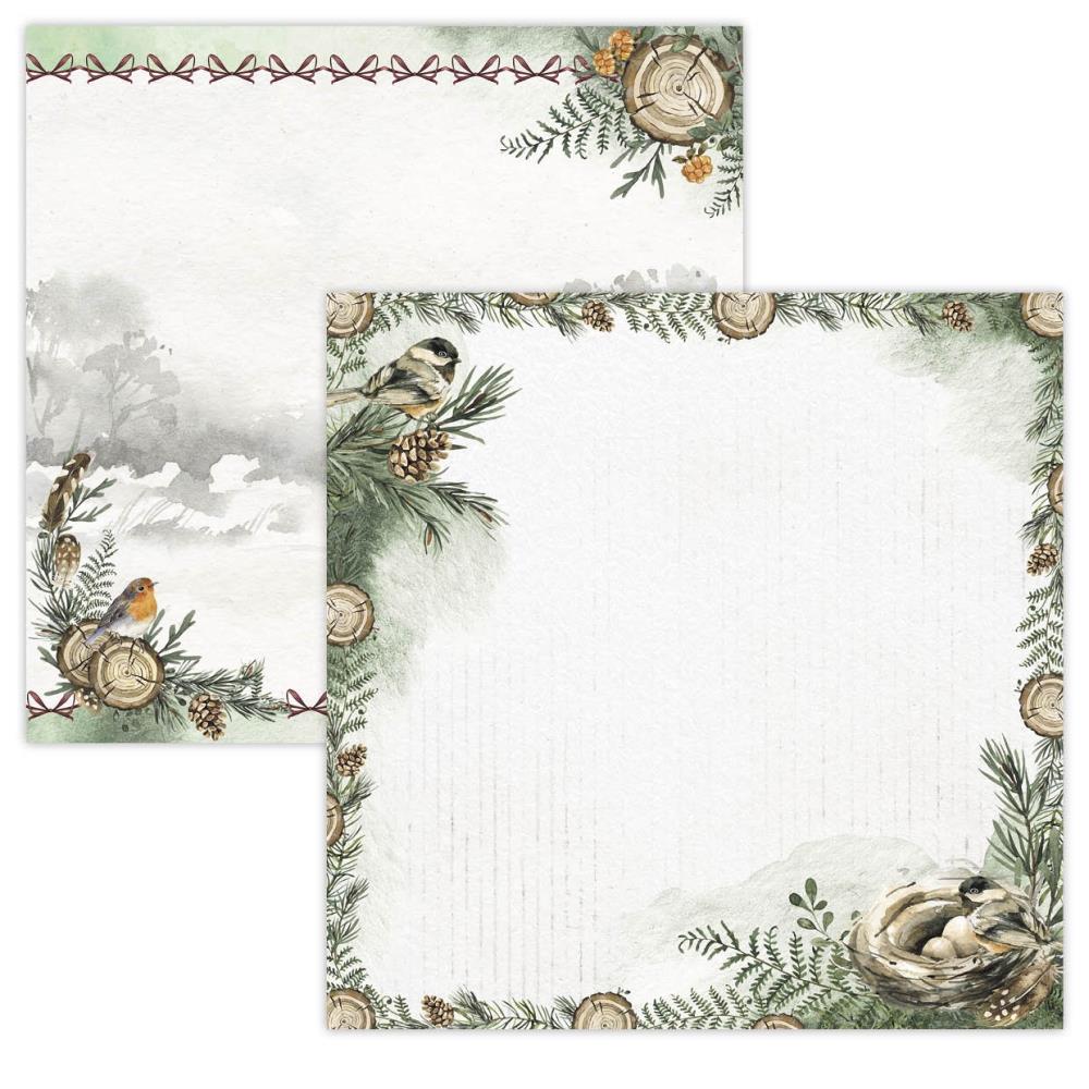 Studio Light Essentials WINTER GARDEN 12”x12” Scrap Scrapbook Paper 