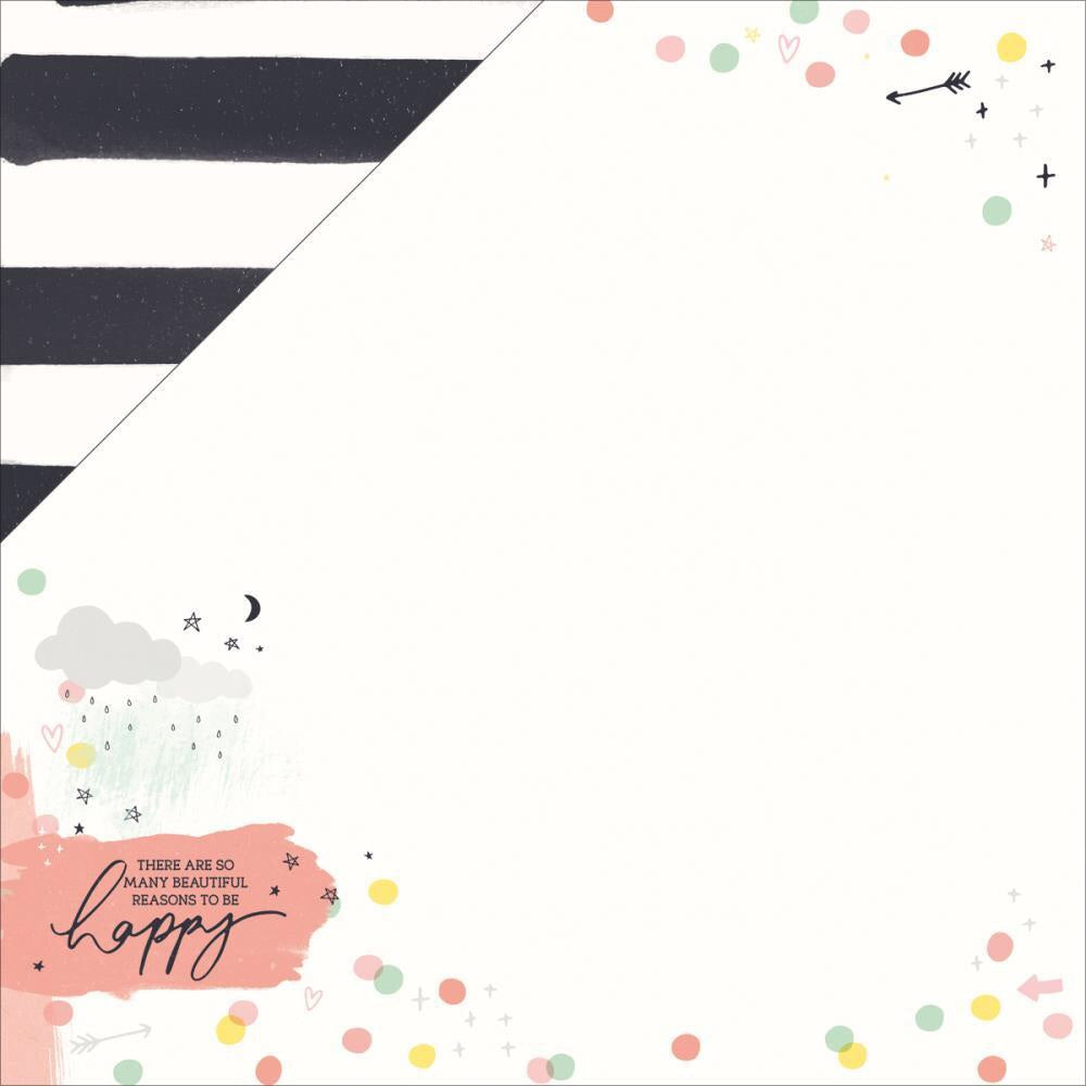 Kaisercraft Daydreamer CUTE 12&quot;X12&quot; Scrapbook Sheet Scrapbooksrus