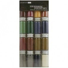 Hampton Art Embossing Powder BASICS Set 16