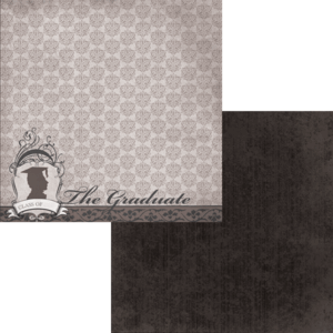 Moxxie GRADUATION DAY 12&quot;X12&quot; Scrapbook Paper - Scrapbook Kyandyland