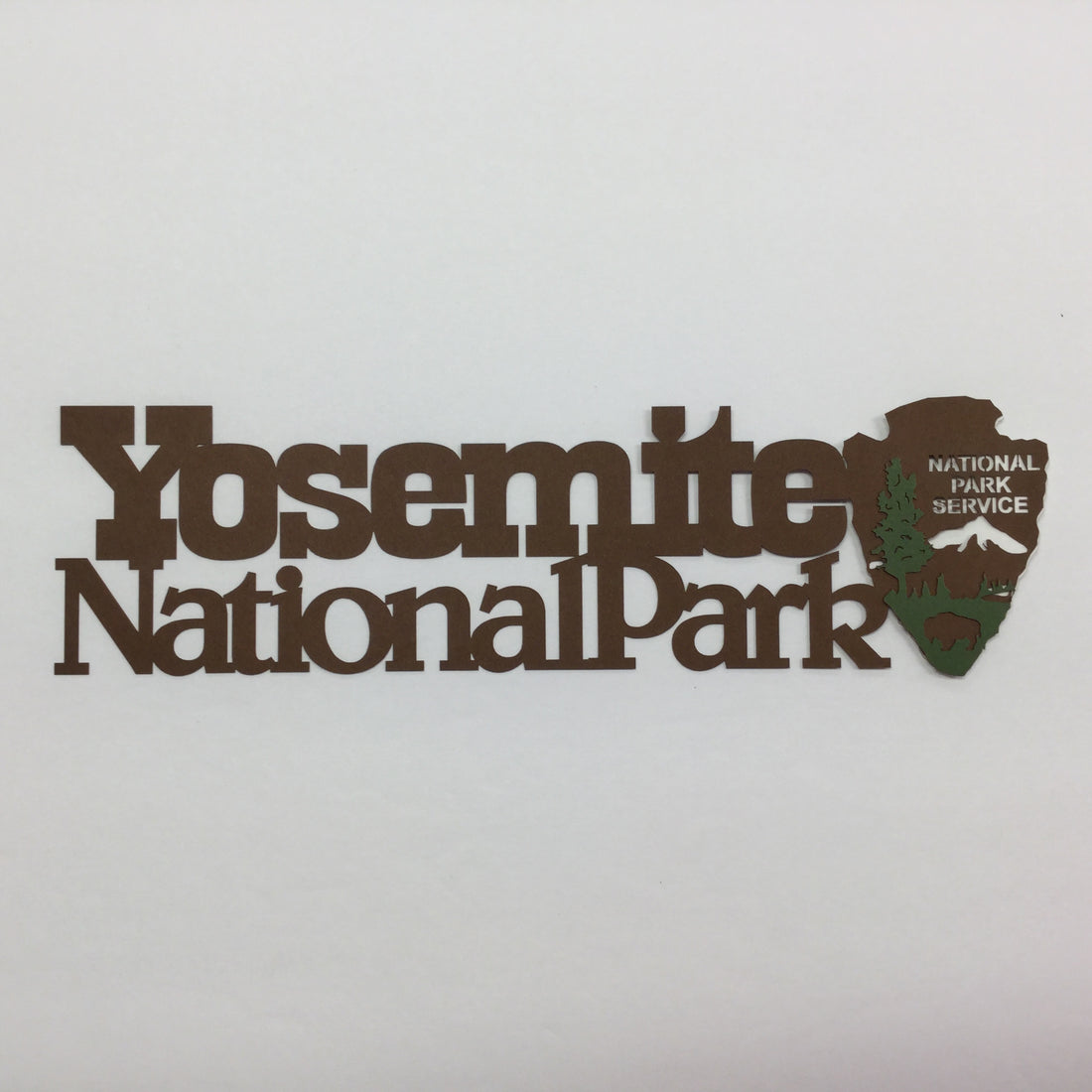 Yosemite National Park Laser Die Cut 3pc Scrapbooksrus