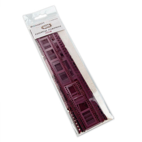 49 and Market Essential Filmstrips PLUM Vintage Bits Acetate