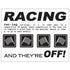 SRM Say It With Stickers RACING Sticker - Scrapbook Kyandyland