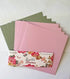 Dovecraft Painted Blooms CARDS & ENVELOPES Scrapbooksrus