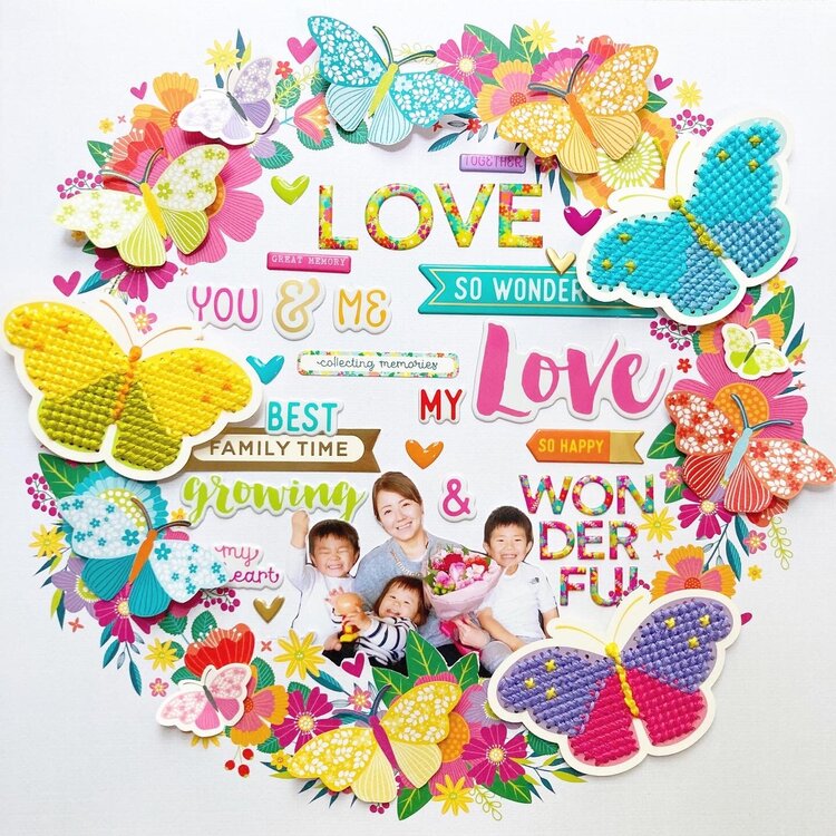 Paige Evans SPLENDID 07 12"X12" Scrapbook Paper