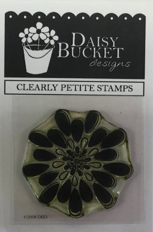 Daisy Bucket Designs ZINNIA Clear Stamps 1pc 2"X2"