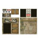 U.S. Marine 2 Page Scrapbook Kit
