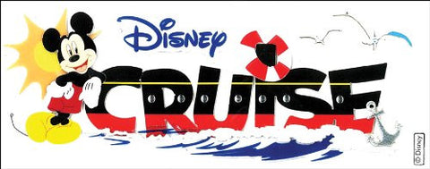 Disney Ek Success DISNEY CRUISE Stickers 4pc – Scrapbooksrus