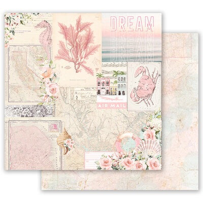 Prima GOLDEN COAST 12X12 Paper Pack 24pc Scrapbooksrus