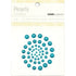 Kaisercraft PEARLS TEAL Self Adhesive 50 Pieces