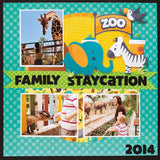 Imaginisce FAMILY FUN Sticker Book 240pc 400654 - Scrapbook Kyandyland