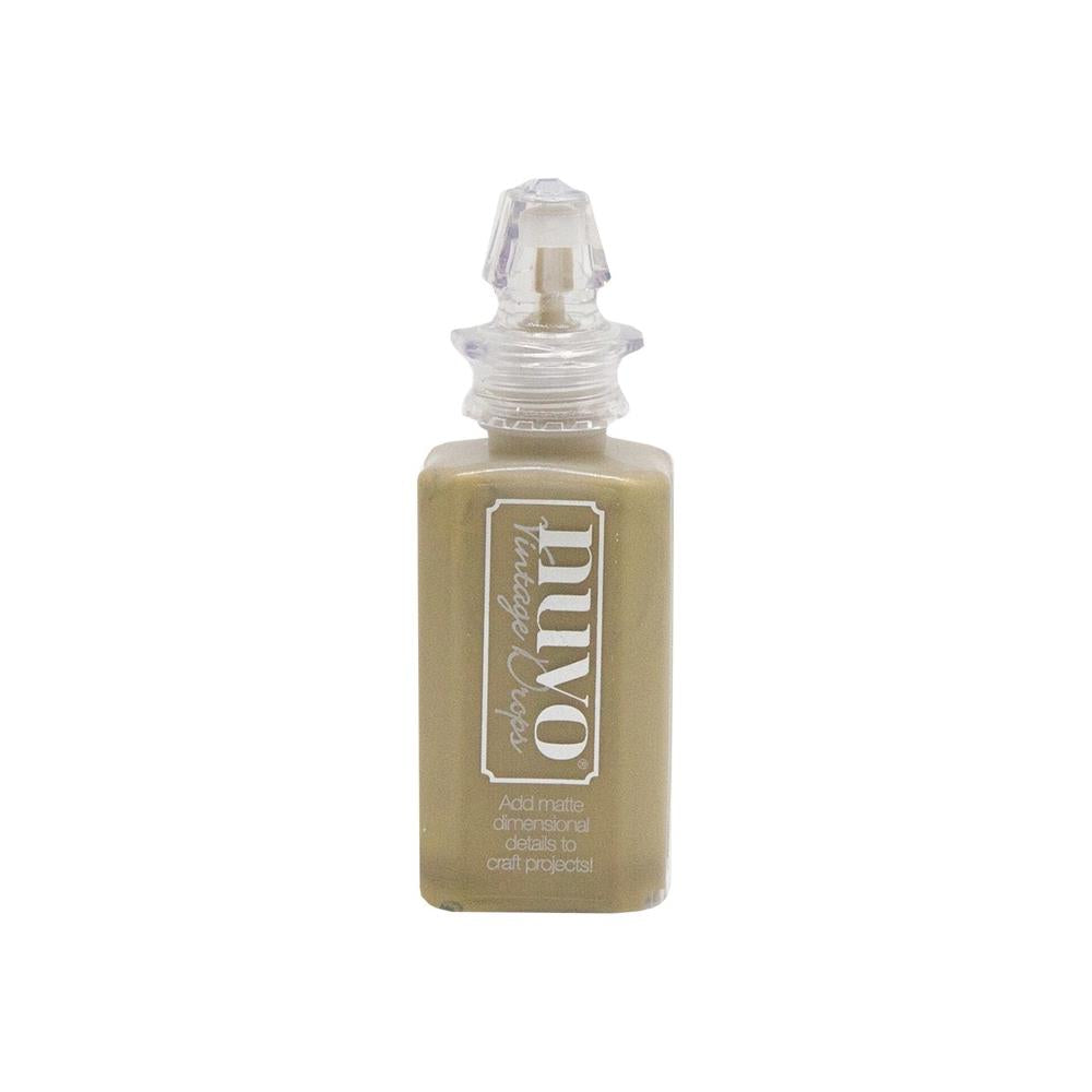 Nuvo Vintage Drops GILDED GOLD Matte Enamel Dots 1oz