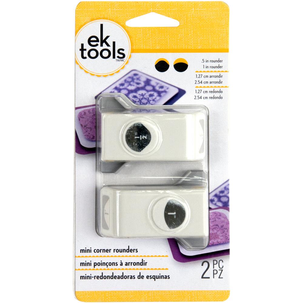 Ek Tools MINI CORNER ROUNDER Punch 2pc