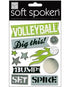 Me&My Big Ideas VOLLEYBALL 3D Stickers 11pc - Scrapbook Kyandyland