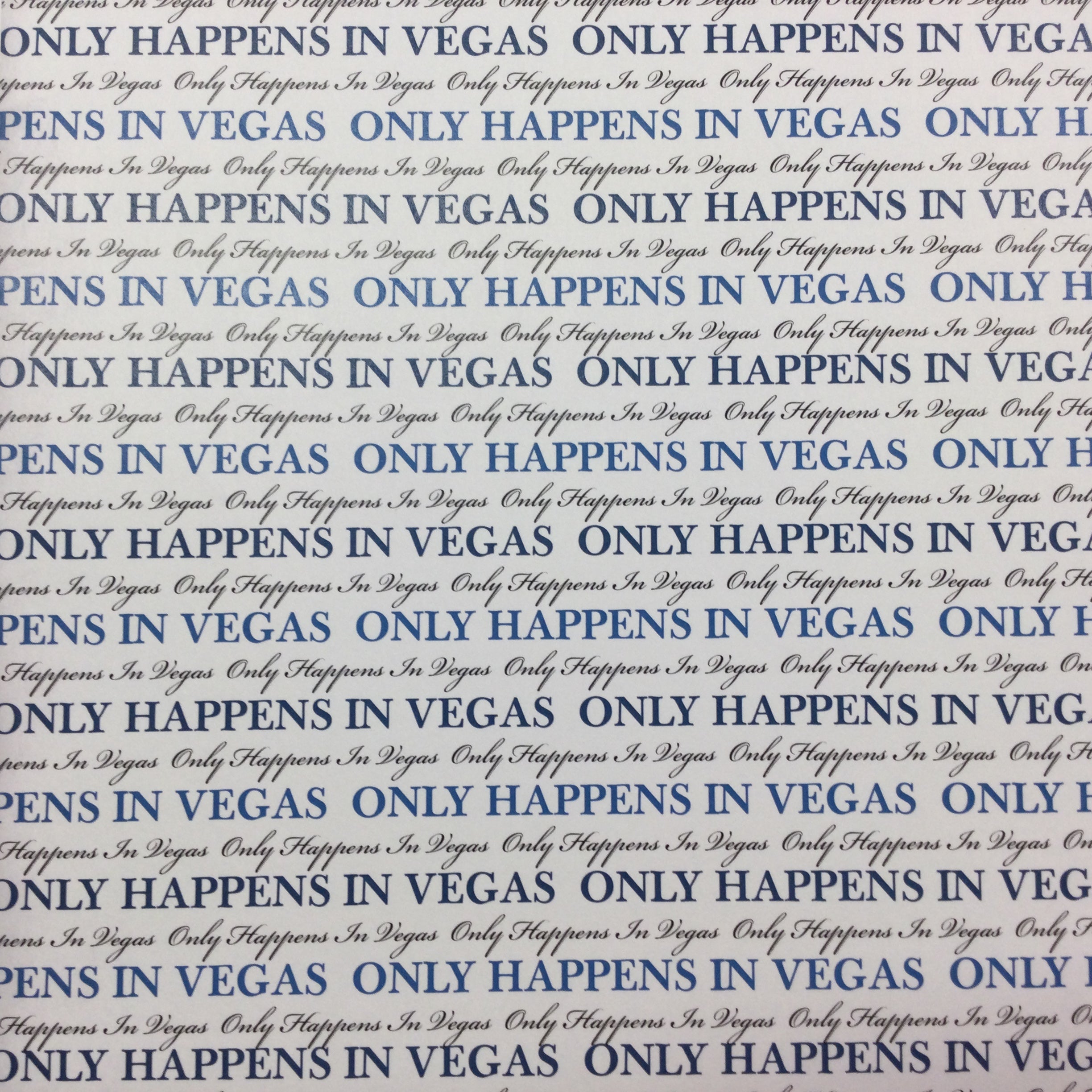 ONLY HAPPENS IN VEGAS Pride 12x12 Scrapbook Paper Scrapbooksrus