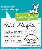 Lawn Fawn CUTIE PIE Clear Stamp & Die Set
