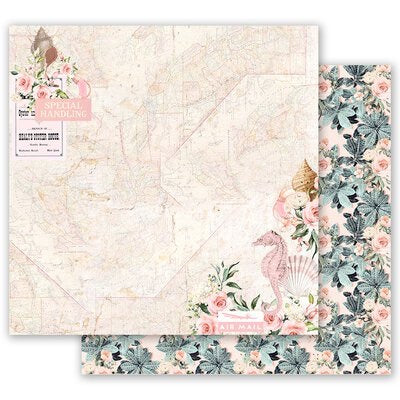 Prima GOLDEN COAST 12X12 Paper Pack 24pc Scrapbooksrus