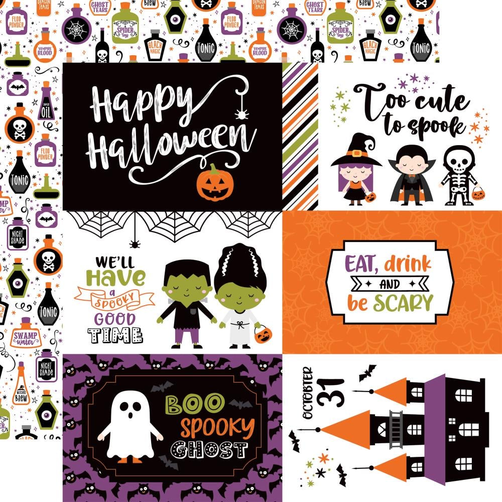 Echo Park I LOVE HALLOWEEN 12&quot;x12&quot; Paper Scrapbooksrus Scrapbook Store