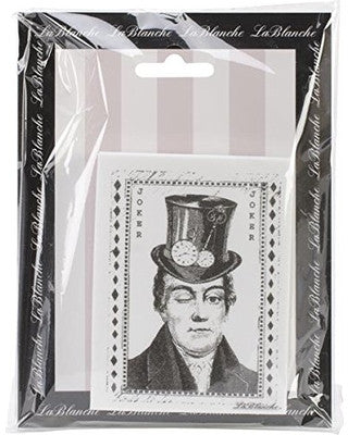LaBlanche Playing JOKER CARD Mounted Stamp