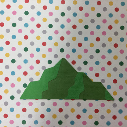 MOUNTAIN Die cut Travel