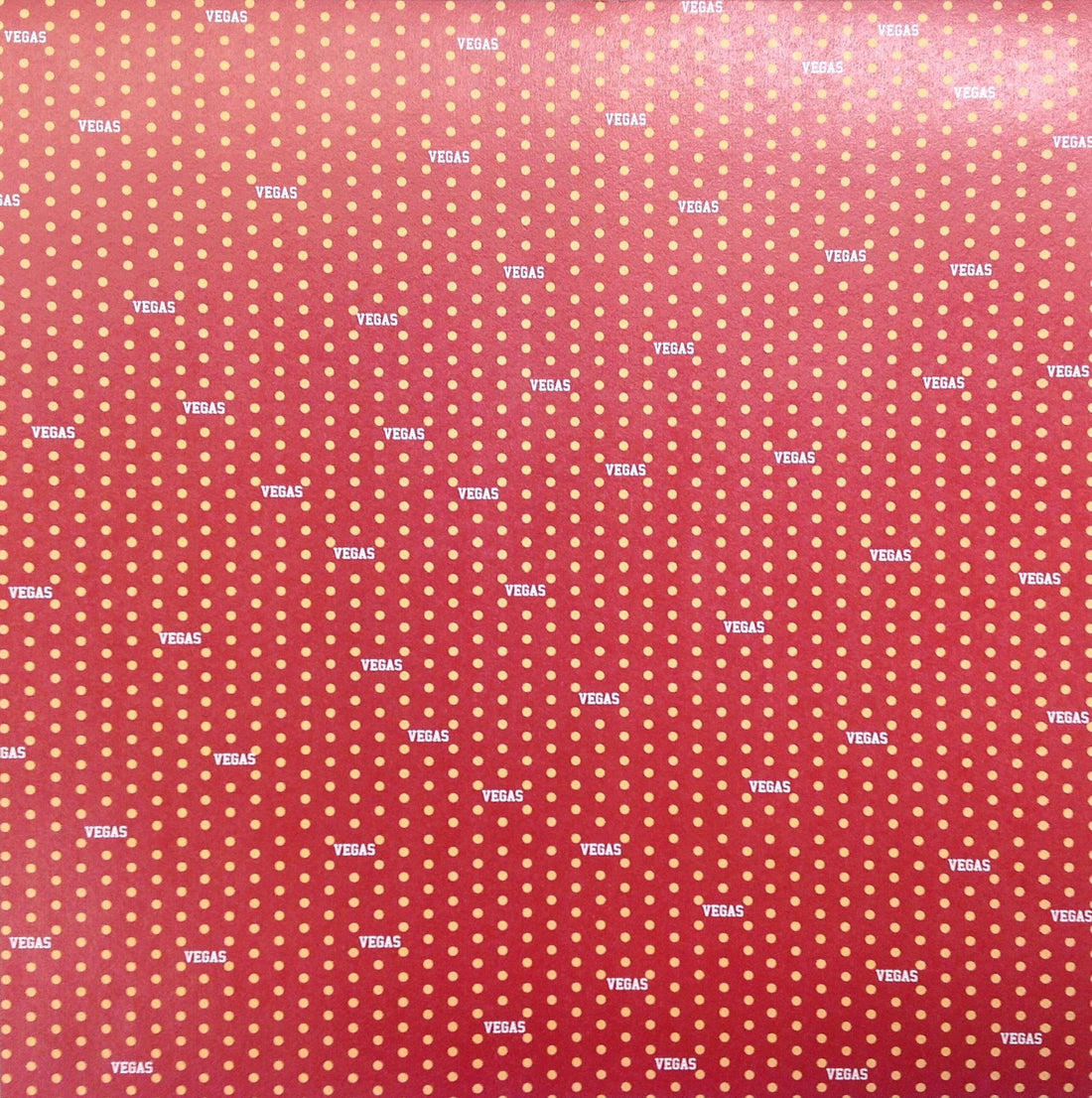 LAS VEGAS School Monogram Red 12"X12" Custom Travel Sheet LV - Scrapbook Kyandyland