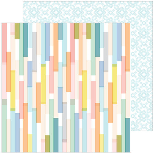 Pinkfresh Studio Flower Market PALETTE 12x12 Scrapbook Paper