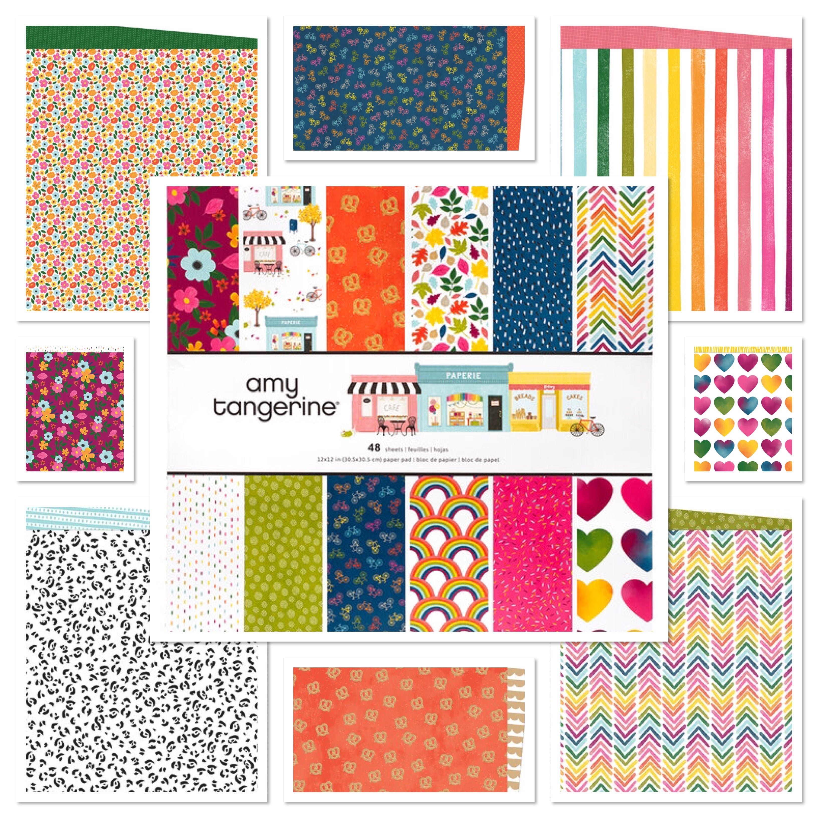 Amy Tangerine SLICE OF LIFE 12&quot;X12&quot; Paper Pad